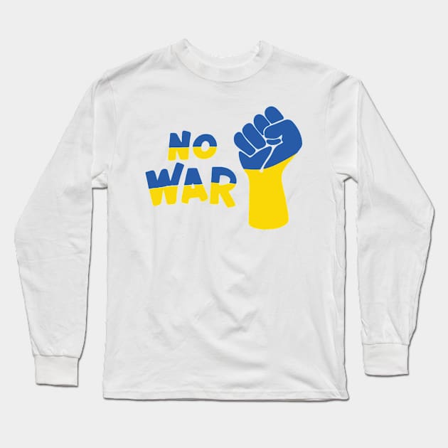 No war Long Sleeve T-Shirt by BeeCreativeVn